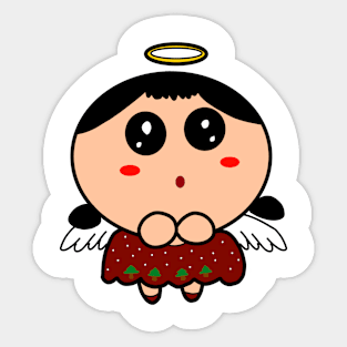 Christmas angel Sticker